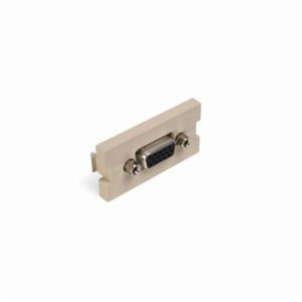 Leviton WALLPLATES MOS 1U HD15 FTHRU IV 41293-HDI